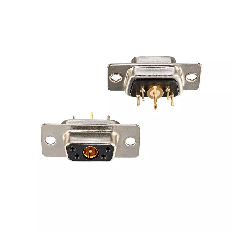 Anwendung des koaxialen D-Sub-5W1-D-Steckers