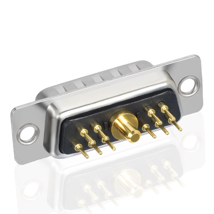 Kombinierter D-Sub-11W1-Hochstromanschluss